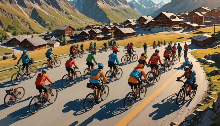 Les événements sociaux autour du VTT à Tignes